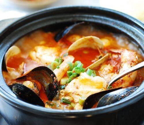 Seafood Kimchi Soup
