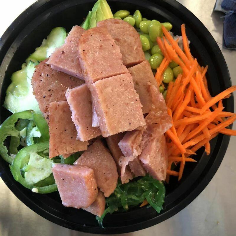 Spam Poke Bowl